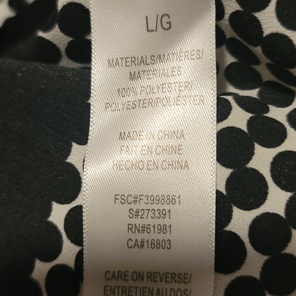 Signature Collection bland and white pot a dot top - Picture 4 of 4